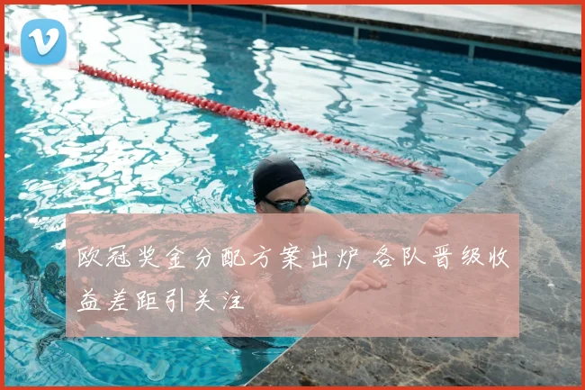 欧冠奖金分配方案出炉 各队晋级收益差距引关注