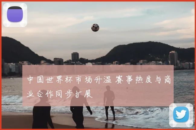 中国世界杯市场升温 赛事热度与商业合作同步扩展
